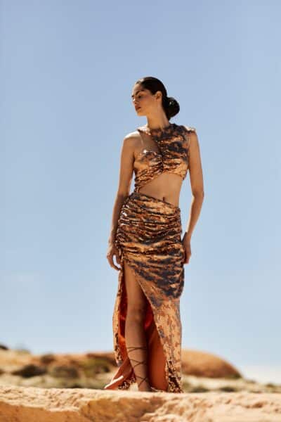 Vestido Gold