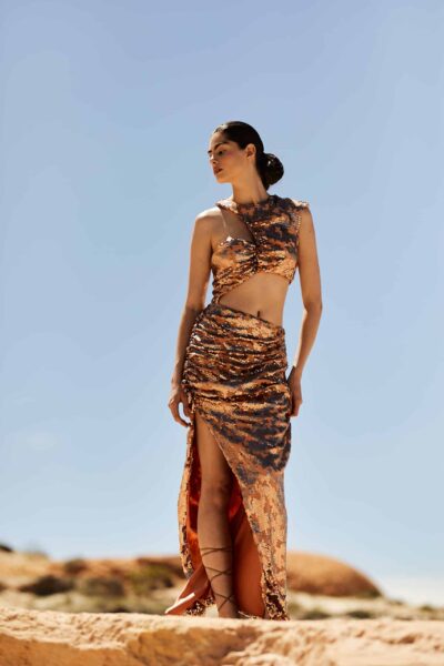 Vestido Gold